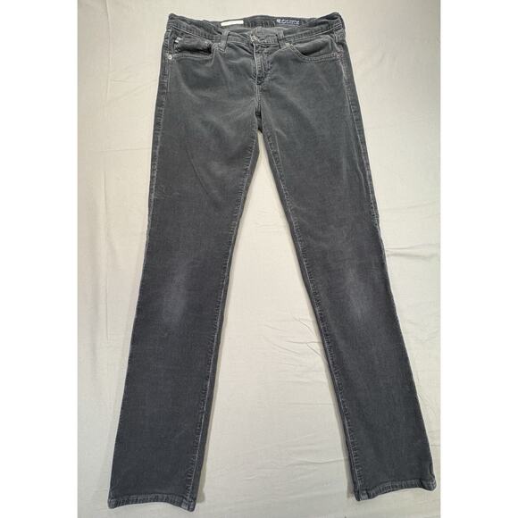 AG Adriano Goldschmied The Stevie Slim Straight Corduroy Pant Women Size 29R - Picture 2 of 8